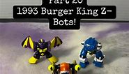 Fast Food Toys from Back in the Day Part 20 - the Burger King Z-Bots!! #nostalgia #burgerking #actionfigures #90skids #happymeal #childhoodmemories | CPJ Collectibles