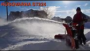 Husqvarna st224 snow blower.