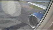 Taxiing to Takeoff from ABE Airport in an Allegiant Airlines Airbus A320 Runway 24 to Myrtle Beach