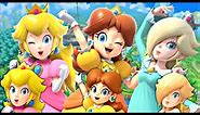 Super Mario Party - Princess Peach, Princess Daisy And Rosalina Animations