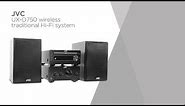 JVC UX-D750 Wireless Traditional Hi-Fi System - Black | Product Overview | Currys PC World