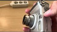 Canon PowerShot A520 AiAF retro digital camera compact device 4.0 mpx mega pixel test
