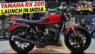 Upcoming Yamaha RX200 in India💥😱Price , Launch date , Features ? Yamaha RX 200cc Bike New Model 2024