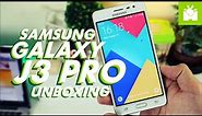 Samsung Galaxy J3 Pro Unboxing + Hands-on