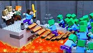 1000 Days Adventure in LEGO Minecraft - Best of Lego Stop Motion Animation Compilation - Brickmine