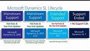 Microsoft Dynamics SL 2018 New Features and Roadmap