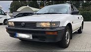 1992 Toyota Corolla CE90 1.8D first start of the year
