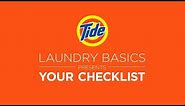 Tide | Laundry Tips: How to Do Laundry with Tide PODS