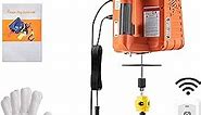 VEVOR 3in1 1100lbs Electric Hoist Winch, 1500W Portable Electric Winch, 110V Power Winch Crane, 25ft Lifting Height, Overload Protection for Lifting