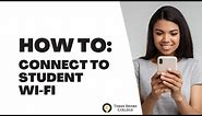 How to Connect to Student Wi-Fi