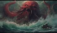 Sea Monster | Midjourney AI Art, Ultra HD 4K, Wallpaper | Mythical & Fictional Monsters