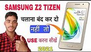 How To Use Samsung Z2 Tizen Phone | Samsung Z2 Phone Use Kaise Kare