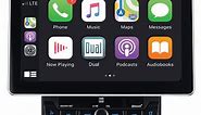 Dual Electronics XDCPA11BT 10.1" Double DIN Car Stereo, Apple CarPlay Android Auto, New