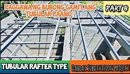 Tubular Steel Roof Framing Installation | Rafter Type Roof Framing