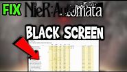 Nier Automata – How to Fix Black Screen & Stuck on Loading Screen