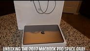 Unboxing The 2017 MacBook Pro Space Gray