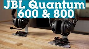 JBL Quantum 600 & 800 wireless gaming headsets | Crutchfield