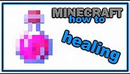 How to Make a Potion of Healing! | Easy Minecraft Potions Guide