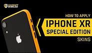 How to apply Skinnova iPhone XR Special Edition Skins | Gadgetshieldz®