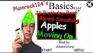 Plainrock124's Basics 21 Birthday Bash but with the mod menu