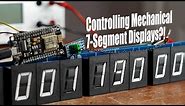 Controlling Mechanical 7-Segment Displays?! How RS-485 and UART works! || EB#43