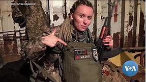 Female Soldiers Fight for Ukraine, Equality With Male Peers