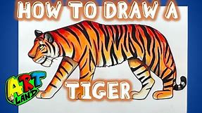 How to Draw a TIGER