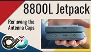 Removing the Antenna Caps from an 8800L Verizon Jetpack MiFi