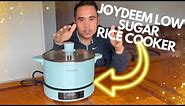 Joydeem Low Carb Low Sugar Rice Cooker Demo and Review