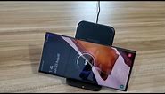 Samsung Wireless Charger Convertible 9w | Galaxy Note 20 Ultra charging speed Test 0% - 100%