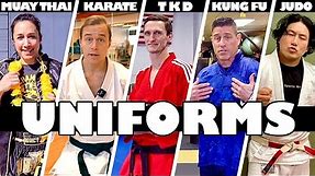 Comparing Martial Arts Styles UNIFORMS