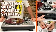 Turntable with Powered Speakers | How to Choose a Turntable