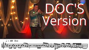 MACARTHUR PARK Doc Severinsen TRUMPET COVER-PLAY ALONG (backing track with sheet music)