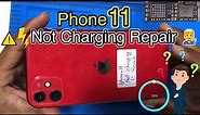 iPhone 11 not charging.charging ic replacement.