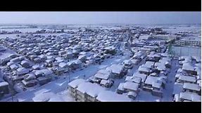 DJI Mavic - Sakai-shi Fukui Japan Snow 4K