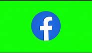 New Facebook Logo Green Screen
