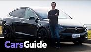 Tesla Model X P90D 2017 review | road test video