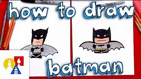 How To Draw Cartoon Batman