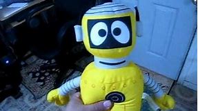 YO GABBA GABBA TALKING INTERACTIVE 18 INCH PLEX THE ROBOT