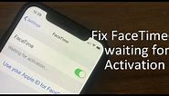 how to activate FaceTime iPad, iPhone X, iPhone XR, iPhone 8,7,6, iOS