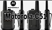 Motorola-C51 MINI Walkie Talkie/Unboxing and Product Review