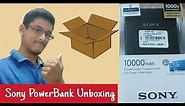 Sony 10000mah (CP-V10) PowerBank Unboxing & First Impressions