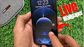 How to Change Wallpaper in iPhone 12 Pro | LIVE Wallpapers iPhone 12 Pro
