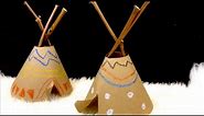Native American Crafts For Kids - Tipi