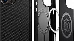 Spigen Mag Armor (MagFit) Compatible with MagSafe Designed for iPhone 13 Pro Max Case (2020) - Matte Black