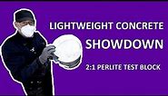 Making Stronger Lightweight Concrete With Perlite (2:1)