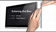 Aspire | P3 Ultrabook - How to enter the bios