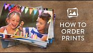 How to order prints - Snapfish UK