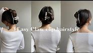 3 Easy 90s Claw clip hair styles (part 2)