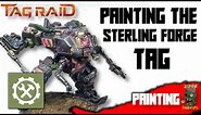 Painting the Ariadna TAG from Infinity TAG Raid by Corvus Belli
